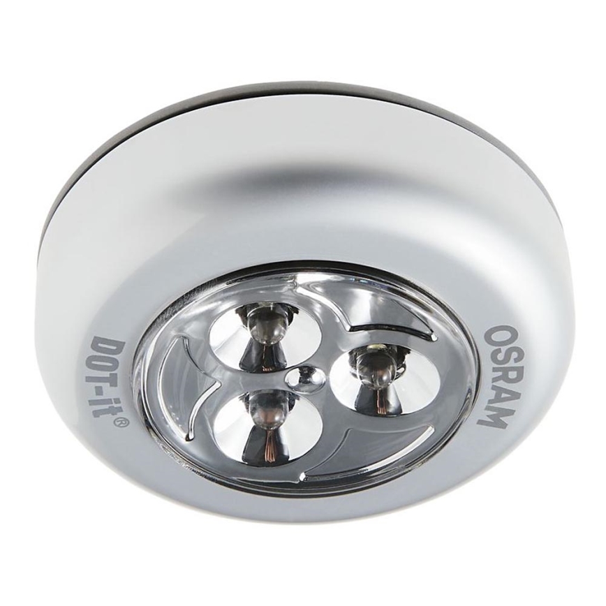 Ledvance - LED Dotykové orientační svítidlo DOT-IT LED/0,2W/3xAAA