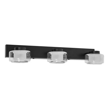 Ledvance - LED Koupelnové nástěnné svítidlo ORBIS FLAME 3xLED/5,5W/230V 3000/4000K IP44 černá