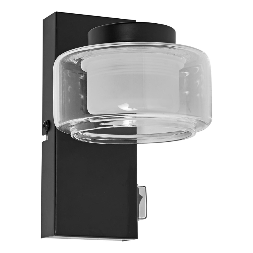 Ledvance - LED Koupelnové nástěnné svítidlo ORBIS FLAME LED/5,5W/230V 3000/4000K IP44 černá