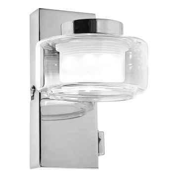 Ledvance - LED Koupelnové nástěnné svítidlo ORBIS FLAME LED/5,5W/230V 3000/4000K IP44 lesklý chrom