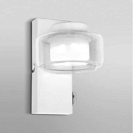 Ledvance - LED Koupelnové nástěnné svítidlo ORBIS FLAME LED/5,5W/230V 3000/4000K IP44 bílá