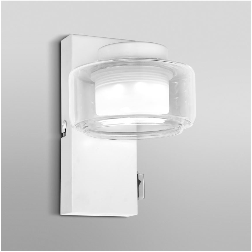 Ledvance - LED Koupelnové nástěnné svítidlo ORBIS FLAME LED/5,5W/230V 3000/4000K IP44 bílá