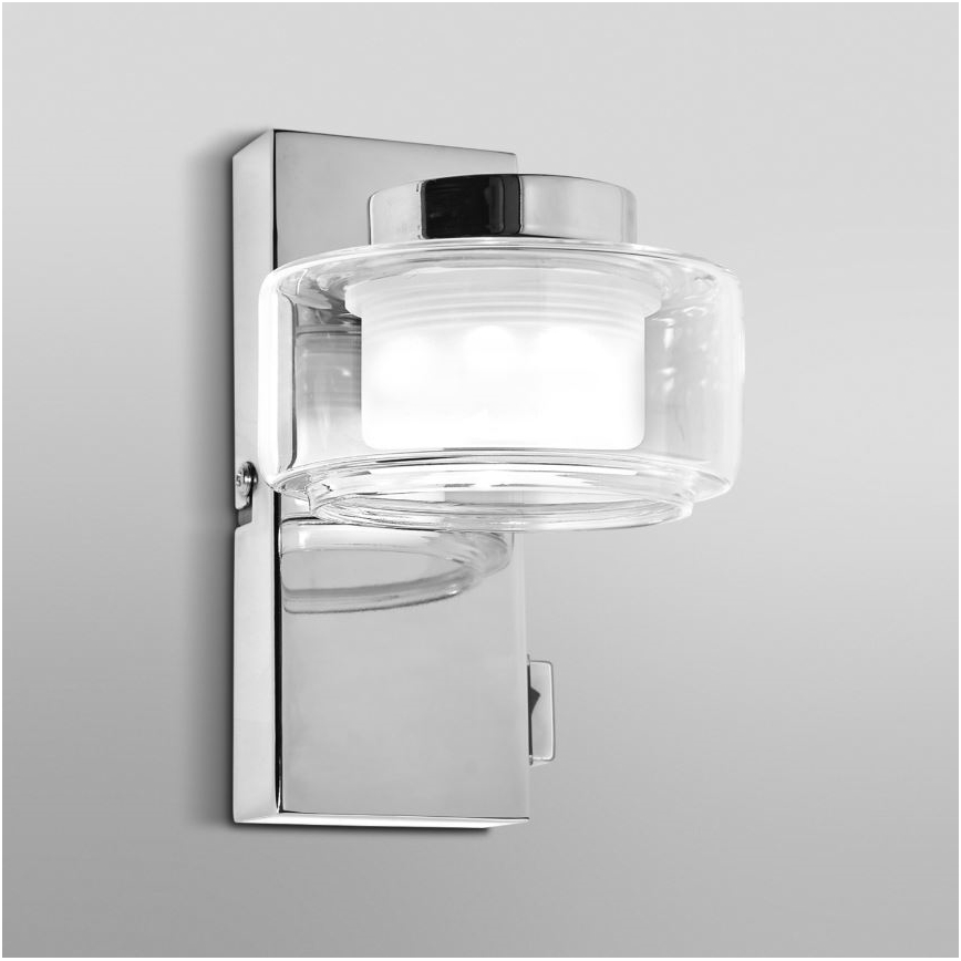 Ledvance - LED Koupelnové nástěnné svítidlo ORBIS FLAME LED/5,5W/230V 3000/4000K IP44 lesklý chrom