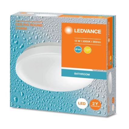 Ledvance - LED Koupelnové stropní svítidlo CEILING ROUND LED/12W/230V 3000K IP44