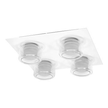 Ledvance - LED Koupelnové stropní svítidlo ORBIS FLAME 4xLED/5,5W/230V 3000/4000K IP44 bílá