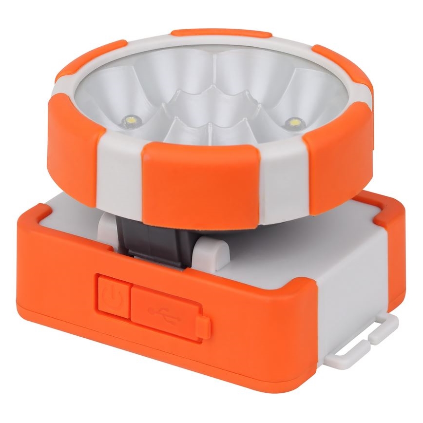 Ledvance - LED Nabíjecí čelovka FLASHLIGHT LED/1,5W/5V 1200 mAh