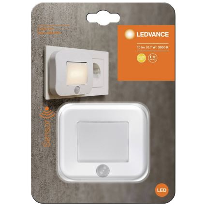 Ledvance - LED Noční světlo se senzorem LUNETTA LED/0,7W/230V 3000K