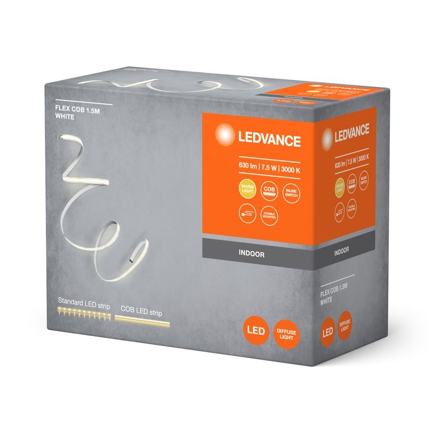 Ledvance - LED Pásek FLEX COB 1,5m LED/7,5W/230V