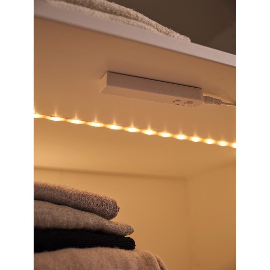 Ledvance - LED Pásek se senzorem pohybu FLEX 2m LED/3,6W/4xAA