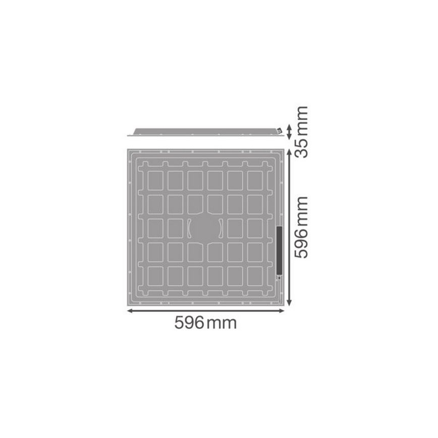 Ledvance - LED Podhledový panel ESSENTIAL LED/36W/230V 6500K 60x60 cm