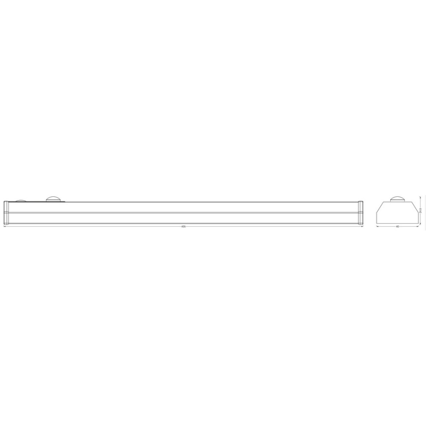 Ledvance - LED Podlinkové svítidlo se senzorem MOBILE LED/1W/5V 1000 mAh 4000K 40 cm
