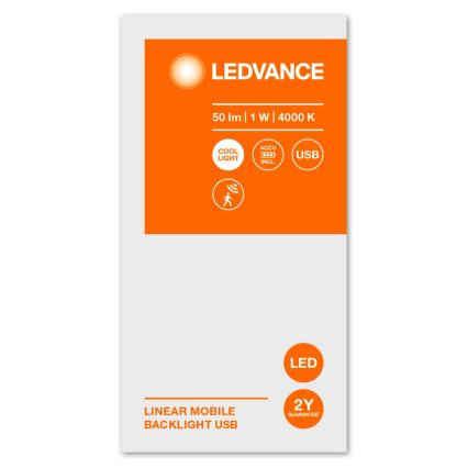 Ledvance - LED Podlinkové svítidlo se senzorem MOBILE LED/1W/5V 20 cm