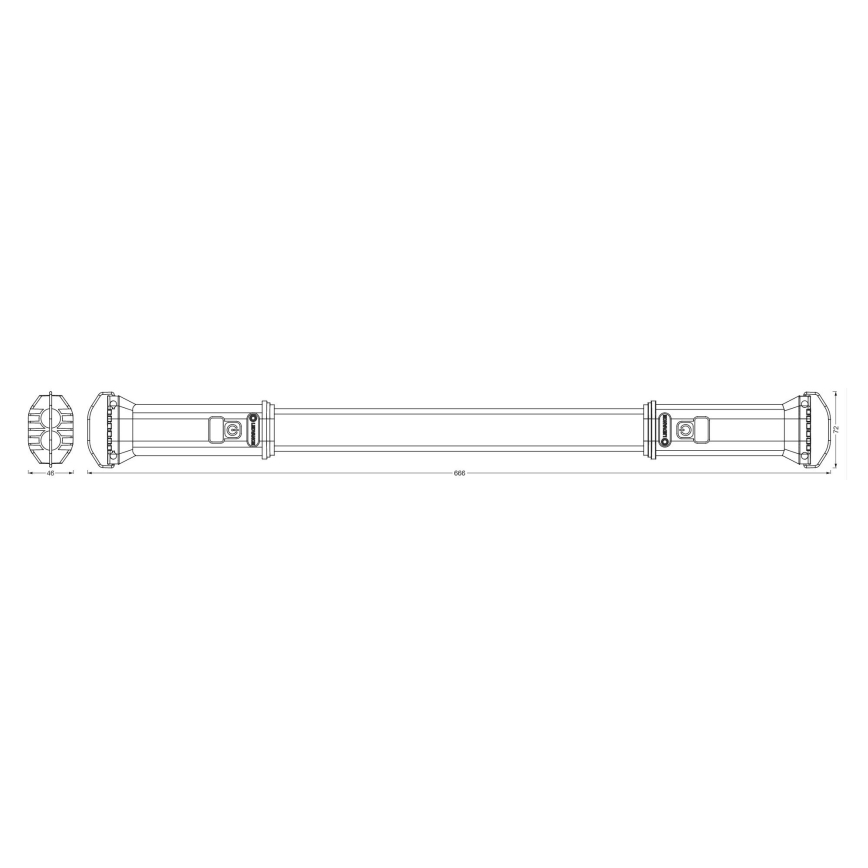 Ledvance - LED Pracovní svítidlo TUBE LED/10W/5V IP54
