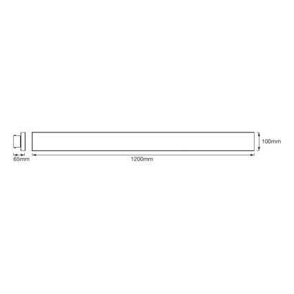 Ledvance - LED Přisazený panel FRAMELESS LED/35W/230V 3000K