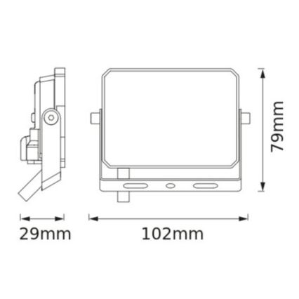 Ledvance - LED Reflektor FLOODLIGHT LED/10W/230V 4000K IP65