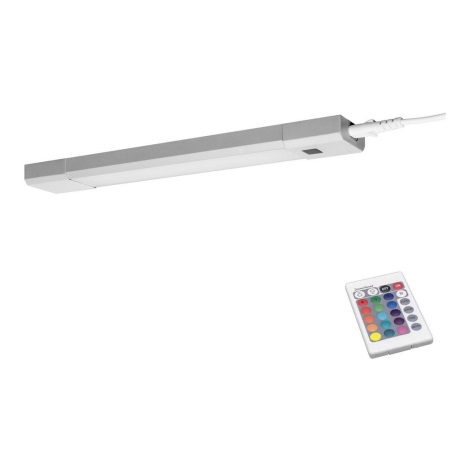 Ledvance - LED RGB Stmívatelné podlinkové svítidlo SLIM LED/4W/230V + dálkové ovládání