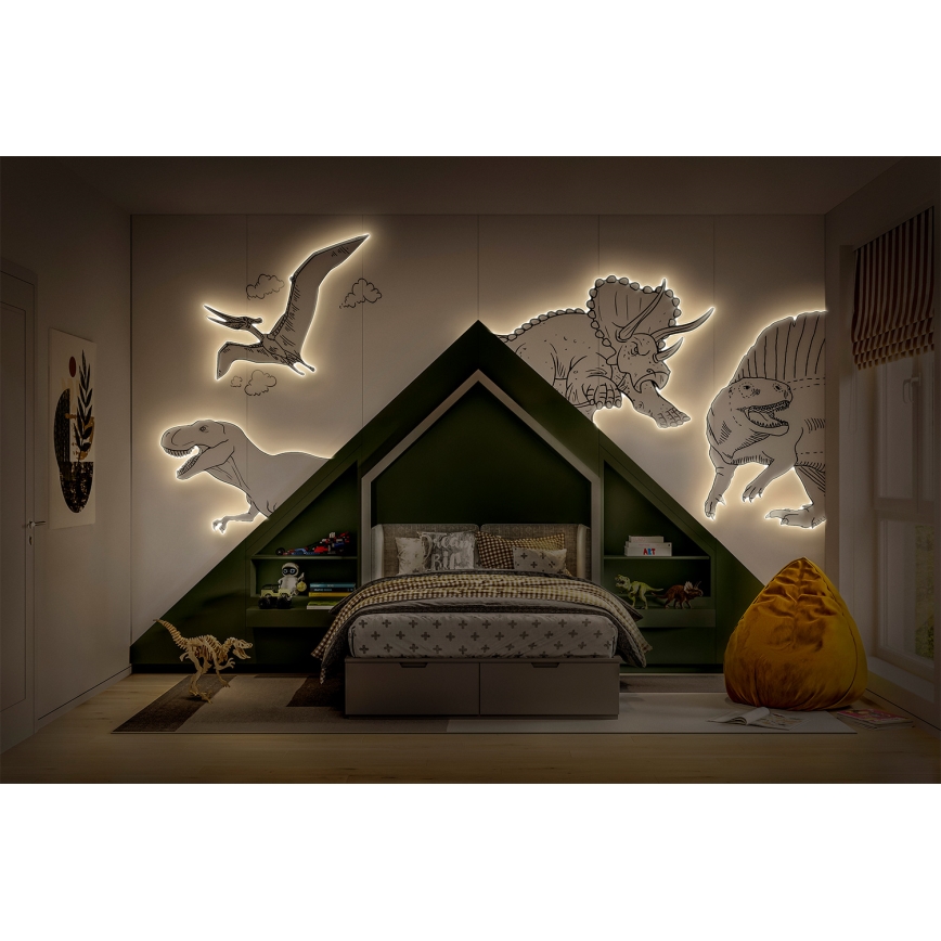 Ledvance - LED RGB Stmívatelný pásek FLEX 5m LED/10W/230V + dálkové ovládání