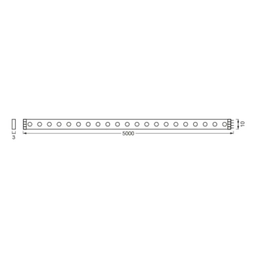 Ledvance - LED RGB Stmívatelný pásek FLEX AUDIO 5m LED/20W/230V + dálkové ovládání