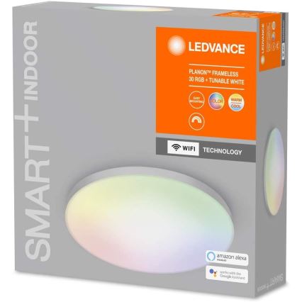 Ledvance - LED RGB+TW Stmívatelné svítidlo SMART+ FRAMELESS LED/20W/230V 3000K-6500K Wi-Fi