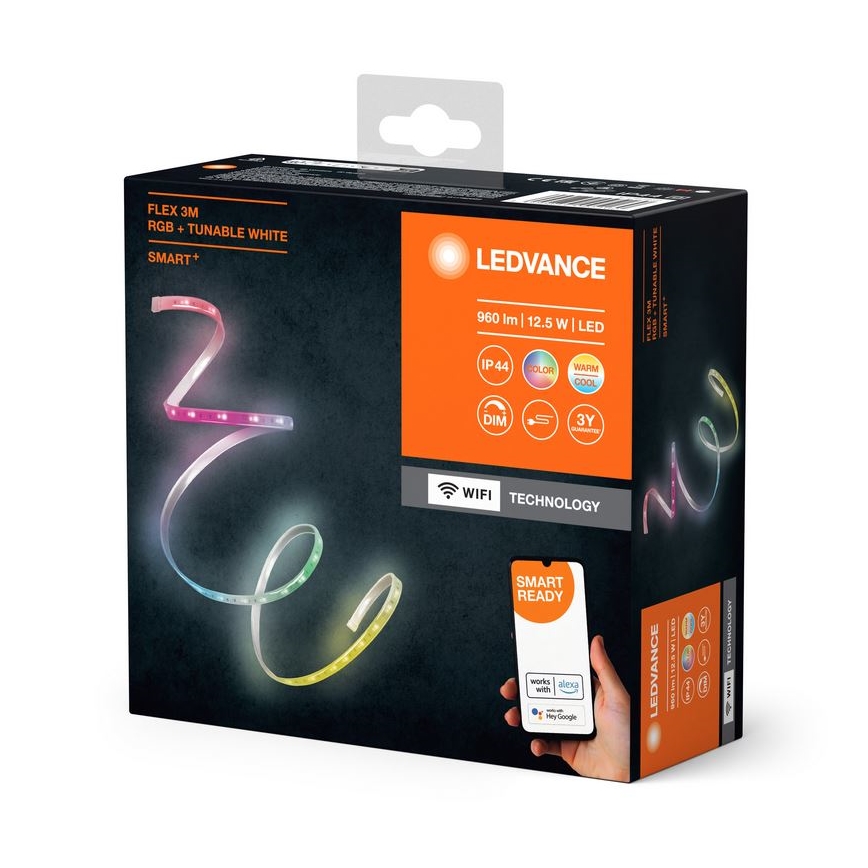 Ledvance - LED RGB+TW Stmívatelný venkovní pásek FLEX 3m LED/12,5W/230V 2700-6500K IP44 Wi-Fi