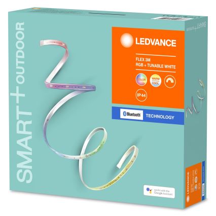 Ledvance - LED RGB+TW Stmívatelný venkovní pásek SMART+ FLEX 3m LED/12W/230V 2000K-6500K IP44 Bluetooth