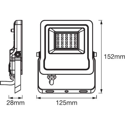 Ledvance - LED RGBW Reflektor SMART+ FLOOD LED/10W/230V IP65 Wi-Fi