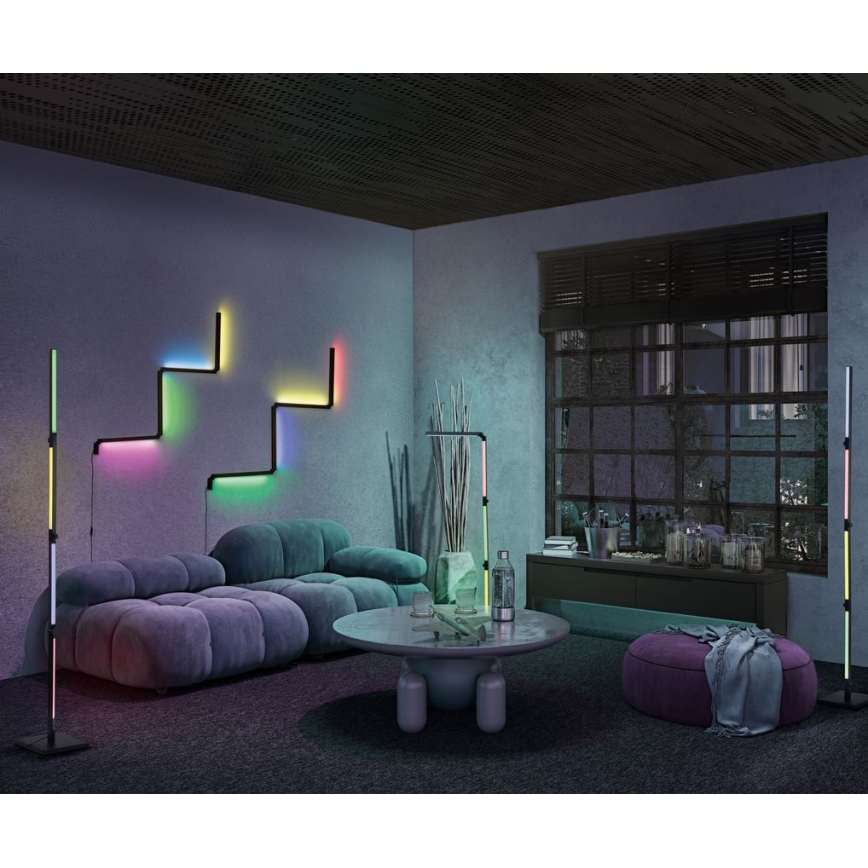 Ledvance - LED RGBW Stmívatelná stojací lampa 2v1 SMART+ MAGIC LED/24W/230V Wi-Fi
