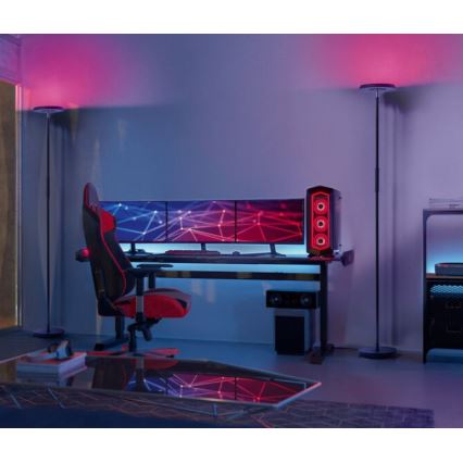 Ledvance - LED RGBW Stmívatelná stojací lampa SMART+ FLOOR LED/24W/230V 2700-5000K Wi-Fi