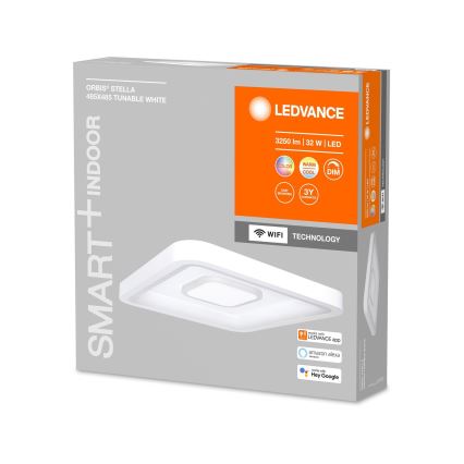 Ledvance - LED RGBW Stmívatelné stropní svítidlo SMART+ ORBIS LED/32W/230V 2700-6500K Wi-Fi