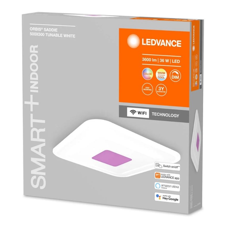 Ledvance - LED RGBW Stmívatelné stropní svítidlo SMART+ ORBIS LED/32W/230V Wi-Fi