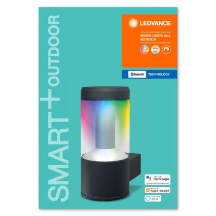 Ledvance - LED RGBW Stmívatelné nástěnné svítidlo SMART+ MODERN LED/12W/230V IP44 Bluetooth