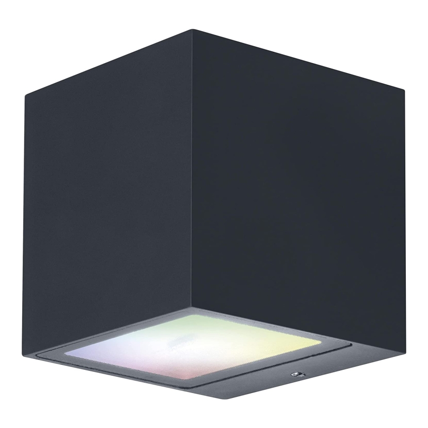 Ledvance - LED RGBW Stmívatelné venkovní nástěnné svítidlo SMART+ BRICK LED/14W/230V Wi-Fi IP44