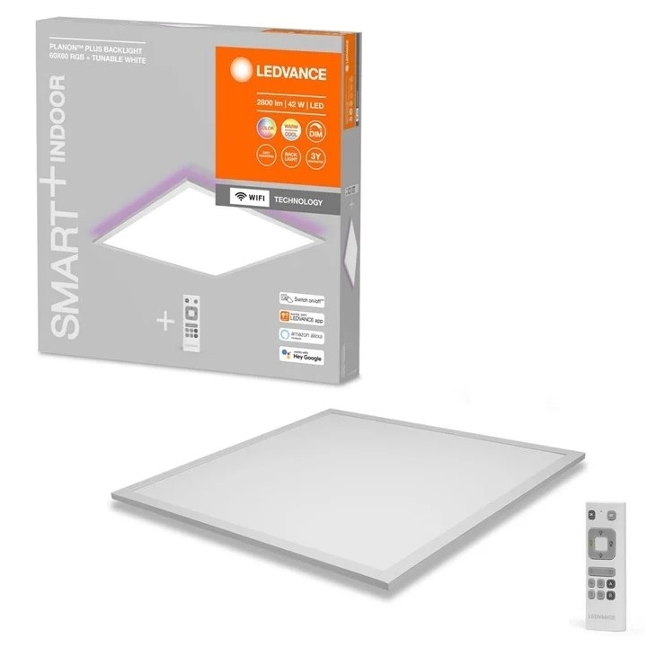 Ledvance - LED RGBW Stmívatelný panel SMART+ PLANON LED/40W/230V 3000-6500K Wi-Fi + dálkové ovládání