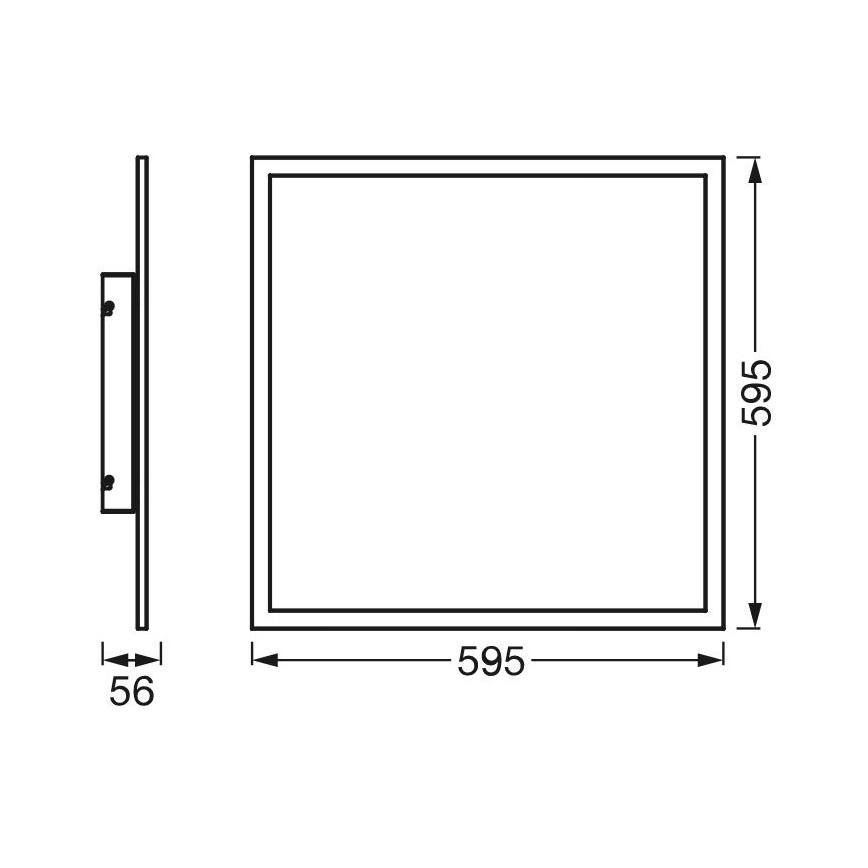 Ledvance - LED RGBW Stmívatelný panel SMART+ PLANON LED/40W/230V 3000-6500K Wi-Fi + dálkové ovládání