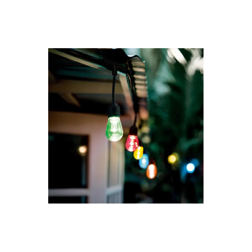 Ledvance - LED RGBW Stmívatelný venkovní řetěz SMART+ STRING 12xLED/0,37W/230V IP44 Wi-Fi