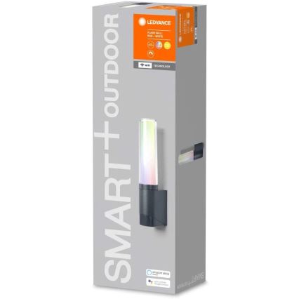 Ledvance - LED RGBW Venkovní nástěnné svítidlo SMART+ FLARE LED/7,5W/230V IP44 Wi-Fi