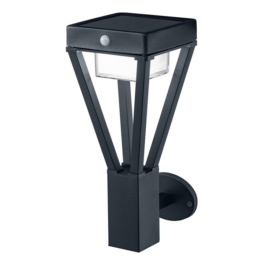 Ledvance - LED Solární nástěnné svítidlo se senzorem BOUQUET LED/6W/3,7V 2200 mAh IP44