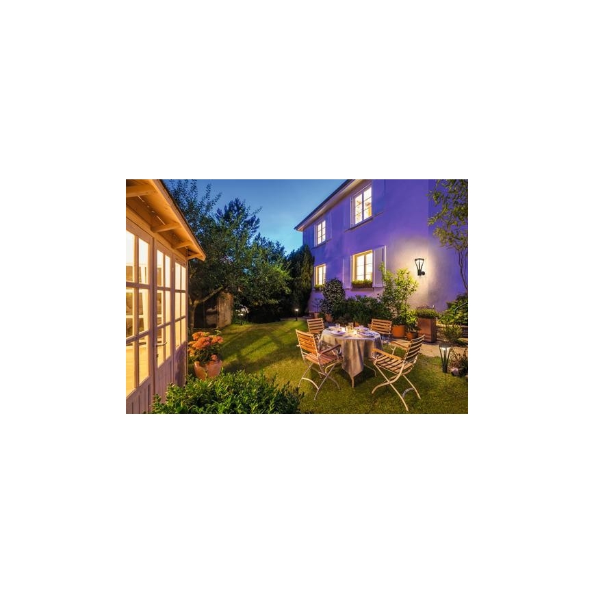 Ledvance - LED Solární nástěnné svítidlo se senzorem BOUQUET LED/6W/3,7V 2200 mAh IP44