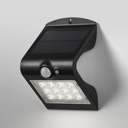 Ledvance - LED Solární nástěnné svítidlo se senzorem BUTTERFLY LED/1,5W/3,7V 1200 mAh IP65