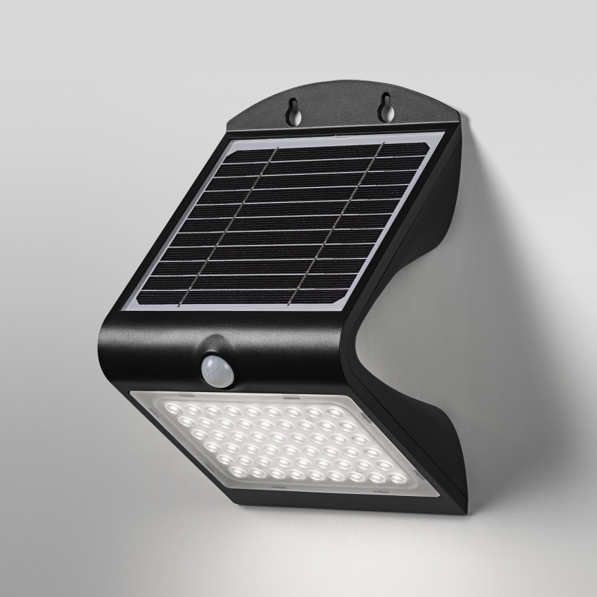 Ledvance - LED Solární nástěnné svítidlo se senzorem BUTTERFLY LED/4W/3,7V 2000 mAh IP65
