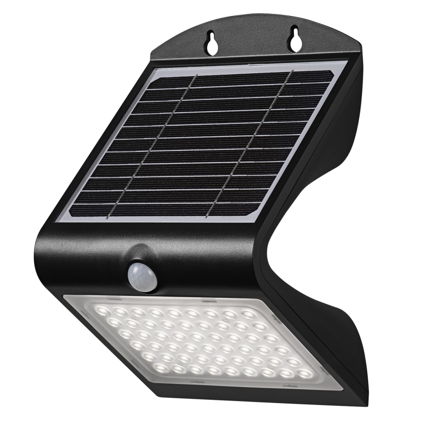Ledvance - LED Solární nástěnné svítidlo se senzorem BUTTERFLY LED/4W/3,7V 2000 mAh IP65