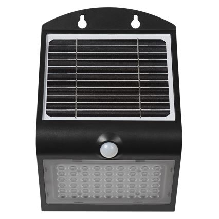 Ledvance - LED Solární nástěnné svítidlo se senzorem BUTTERFLY LED/4W/3,7V 2000 mAh IP65