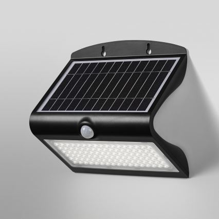 Ledvance - LED Solární nástěnné svítidlo se senzorem BUTTERFLY LED/8W/3,7V 2000 mAh IP65