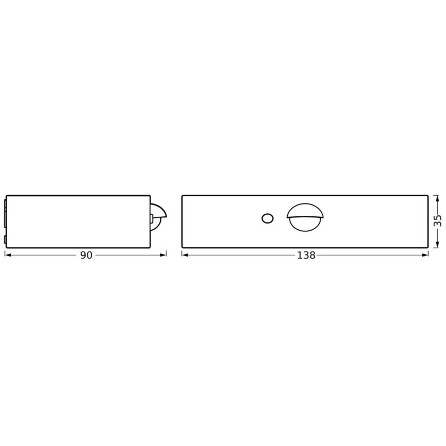 Ledvance - LED Solární nástěnné svítidlo se senzorem ENDURA SOLAR LED/3W/4,2V IP65