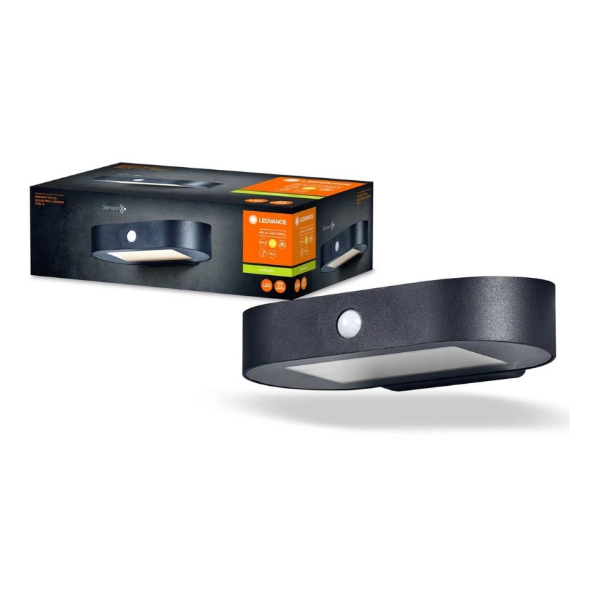 Ledvance - LED Solární nástěnné svítidlo se senzorem ENDURA STYLE LED/4W/3,7V 2000 mAh IP44