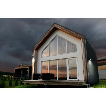 Ledvance - LED Stmívatelný solární reflektor se senzorem pohybu a soumraku FLOOD SPLIT LED/10W/3,2V 5000 mAh IP65 + dálkové ovládání