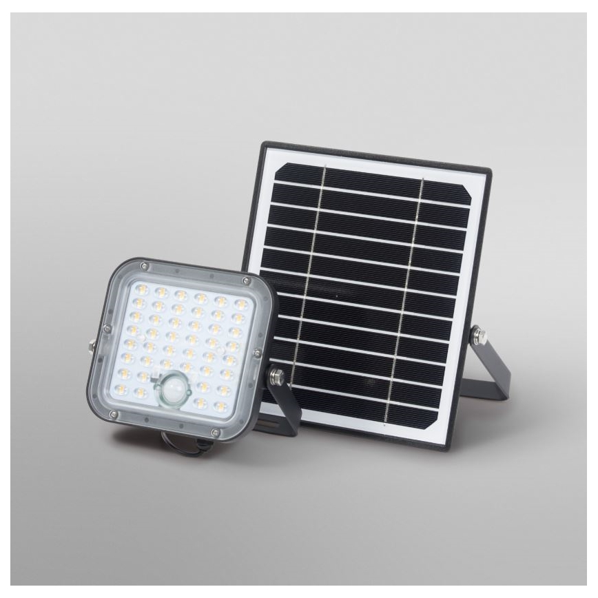 Ledvance - LED Stmívatelný solární reflektor se senzorem FLOOD SPLIT LED/10W/7,4V IP65 + dálkové ovládání