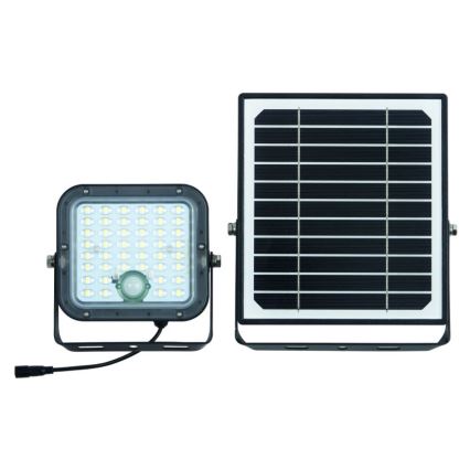 Ledvance - LED Stmívatelný solární reflektor se senzorem FLOOD SPLIT LED/10W/7,4V IP65 + dálkové ovládání