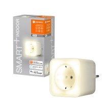 Ledvance - LED Stmívatelná chytrá zásuvka s osvětlením SMART+ PLUG 3680W Wi-Fi