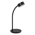Ledvance - LED Stmívatelná dotyková stolní lampa OFFICE LED/4,8W/5V 3000-6500K černá